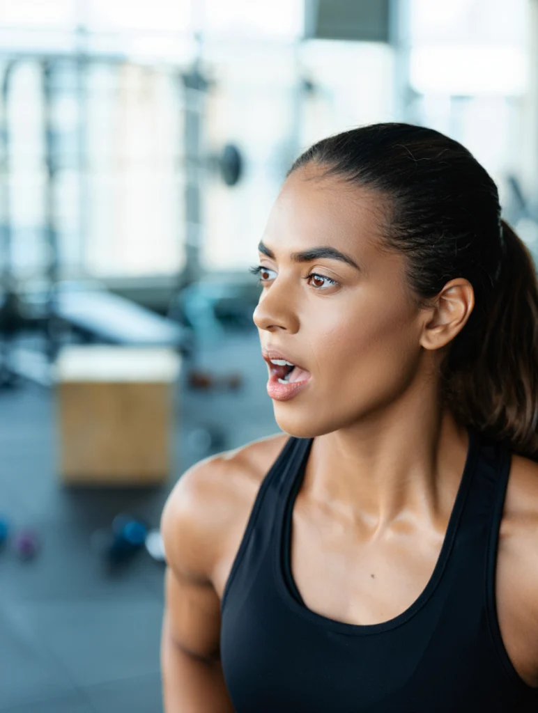 Surgical correction of nasal breathing to enhance aerobic performance